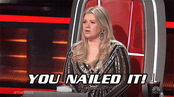 Nailed It GIF by The Voice