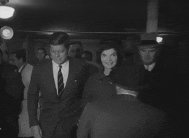 Jackie Kennedy Democrat GIF by US National Archives