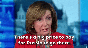 Nancy Pelosi Russia GIF by GIPHY News