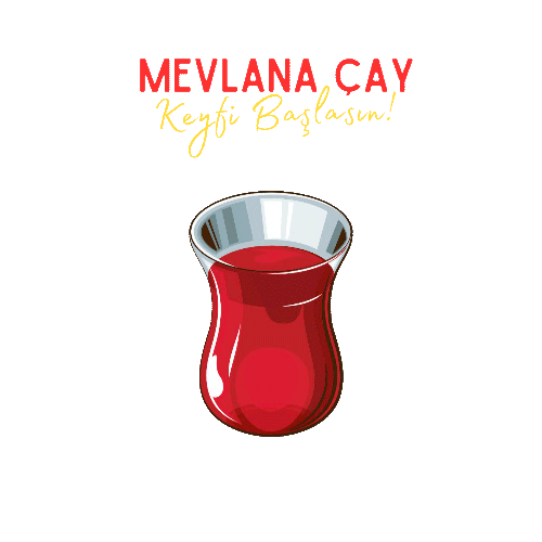 Mevlana Çay Sticker