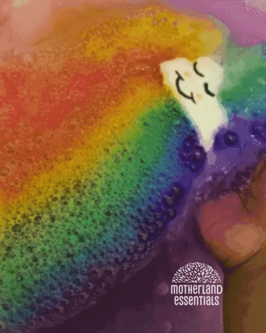 Happy Rainbow GIF by Motherland Essentials