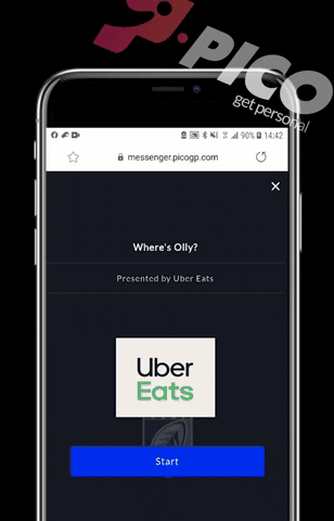 Uber Eats Win GIF by Pico Get Personal