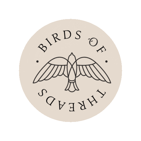 Birds Of Threads Sticker