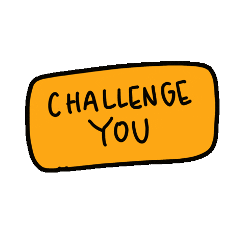 Challenge You Sticker by Halogen Foundation Singapore