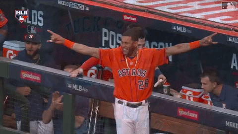 Houston Astros Hug GIF by MLB - Find & Share on GIPHY