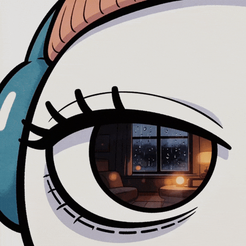 Ah-Mi Cozy Rain Reflection