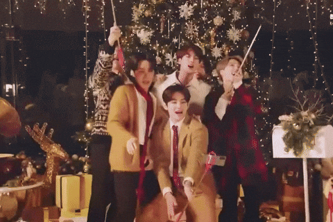 Dance Happy Holidays GIF