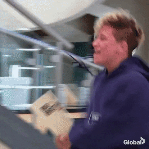 Happy Pumped Up GIF by Global TV