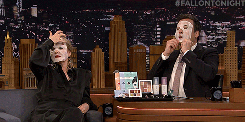 jimmy fallon face mask GIF by The Tonight Show Starring Jimmy Fallon