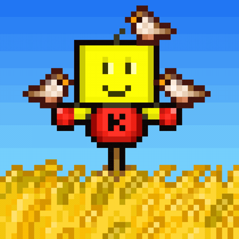 Autumn Scarecrow GIF