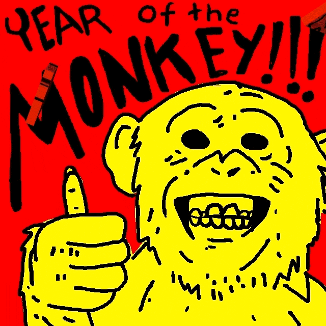 chinese new year monkey GIF by mtv