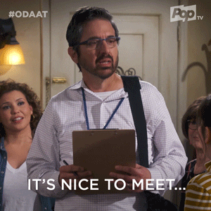 Nice To Meet You Ray Romano GIF by One Day At A Time