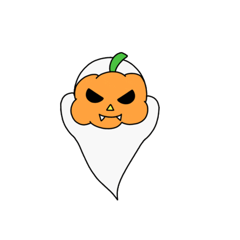 Halloween Ghost Sticker