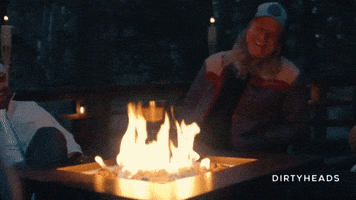 Camping Camp Fire GIF by Better Noise Music