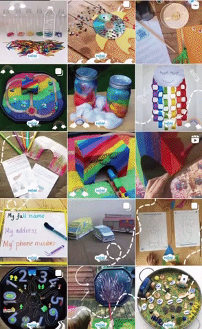 Instagram Craft GIF by Twinkl Parents