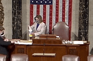 Nancy Pelosi Cleaning GIF by GIPHY News