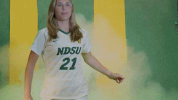 Soccer Bison GIF by NDSU Athletics