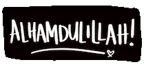 Allah Syukur Sticker
