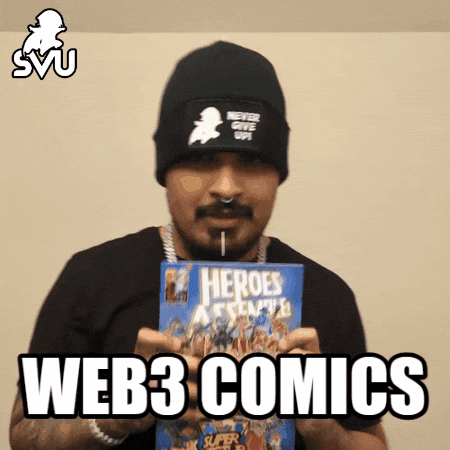 Comic Books Nft GIF by SuperVictor Universe
