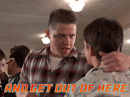 Biff Get Out Of Here GIF by Back to the Future Trilogy