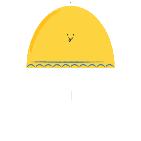 Rain Umbrella Sticker