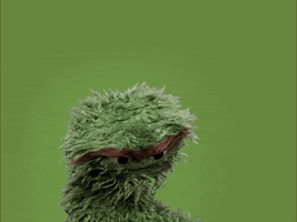 Shocked Oscar The Grouch GIF by Sesame Street