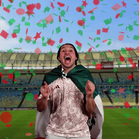 Viva Mexico Goal GIF by World Cup