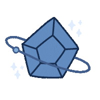 Universe Pentagon Sticker