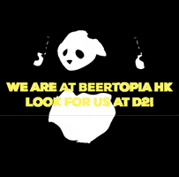 Hong Kong Panda GIF by Brewerkz