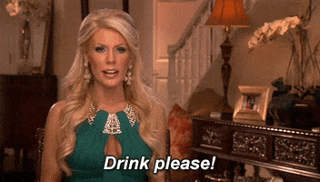 real housewives alcohol GIF