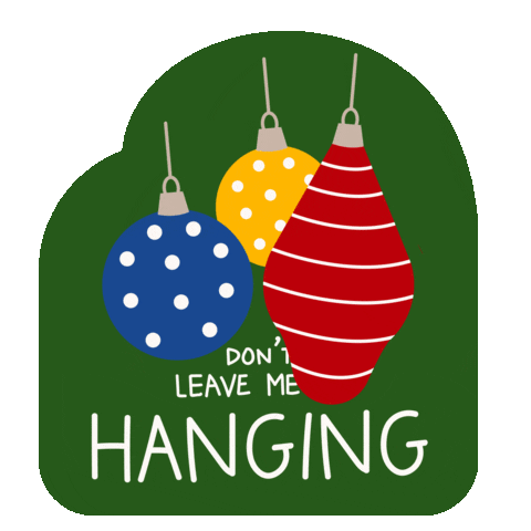 Christmas Hanging Sticker by Alcheringa, IIT Guwahati