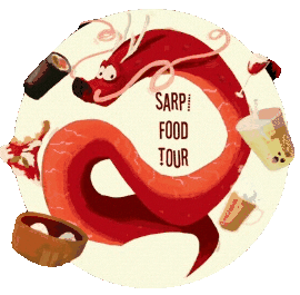 Sarpi Food Tour Sticker