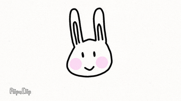 Wink Bunny GIF