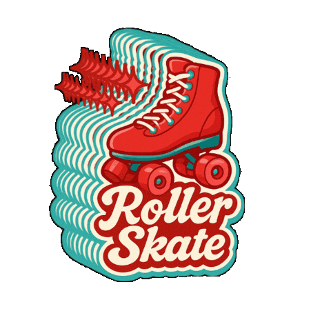 Kelly Rollerskate Sticker by Vikthor