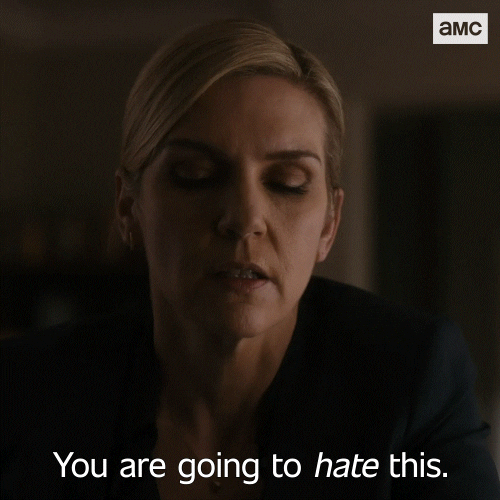 Hate This Season 6 GIF by Better Call Saul