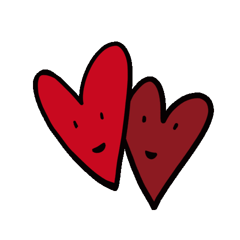 Hearts Sticker