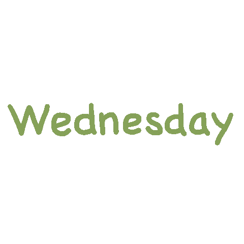 Wednesday Sticker