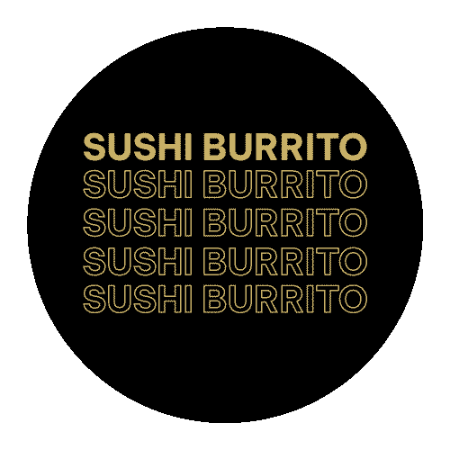 Sushi Burrito Miami Sticker