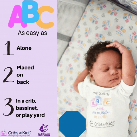 Safe infant sleep GIF