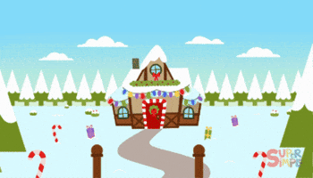 North Pole Christmas GIF by Super Simple