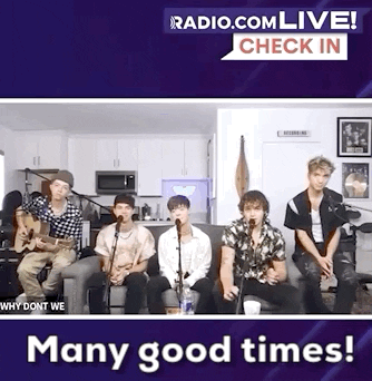 Why Dont We Slow Down GIF by Audacy