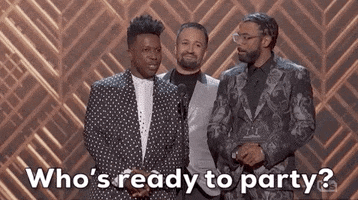 Whos Ready To Party GIF by SAG Awards