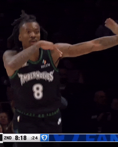 Celebration Nba GIF by Minnesota Timberwolves