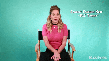 Candace Cameron GIF by BuzzFeed