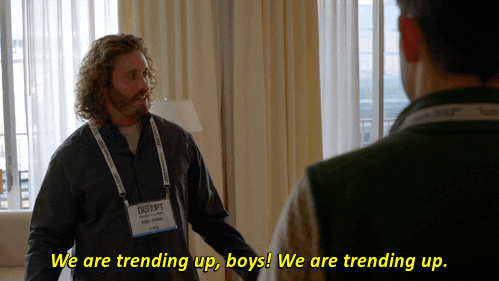 trending up silicon valley GIF