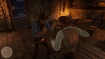 red dead redemption 2 fight GIF by Rockstar Games