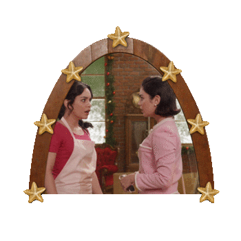 Vanessa Hudgens Christmas Sticker by NETFLIX for iOS & Android | GIPHY