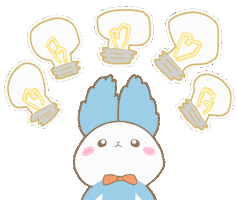 うさぎ ひらめき Sticker