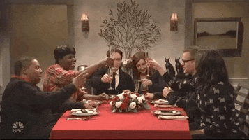 snl champagne GIF by Saturday Night Live