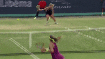 sliding womens tennis GIF by WTA